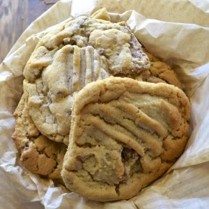 Peanut Butter Krackle Bar Cookies - Small Batches